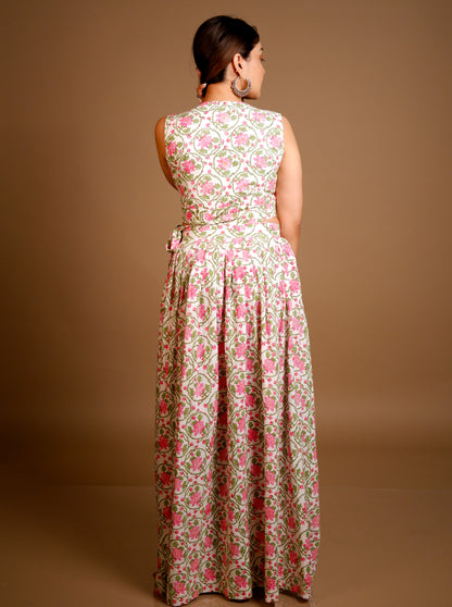 Upalka - Crop Top & Skirt